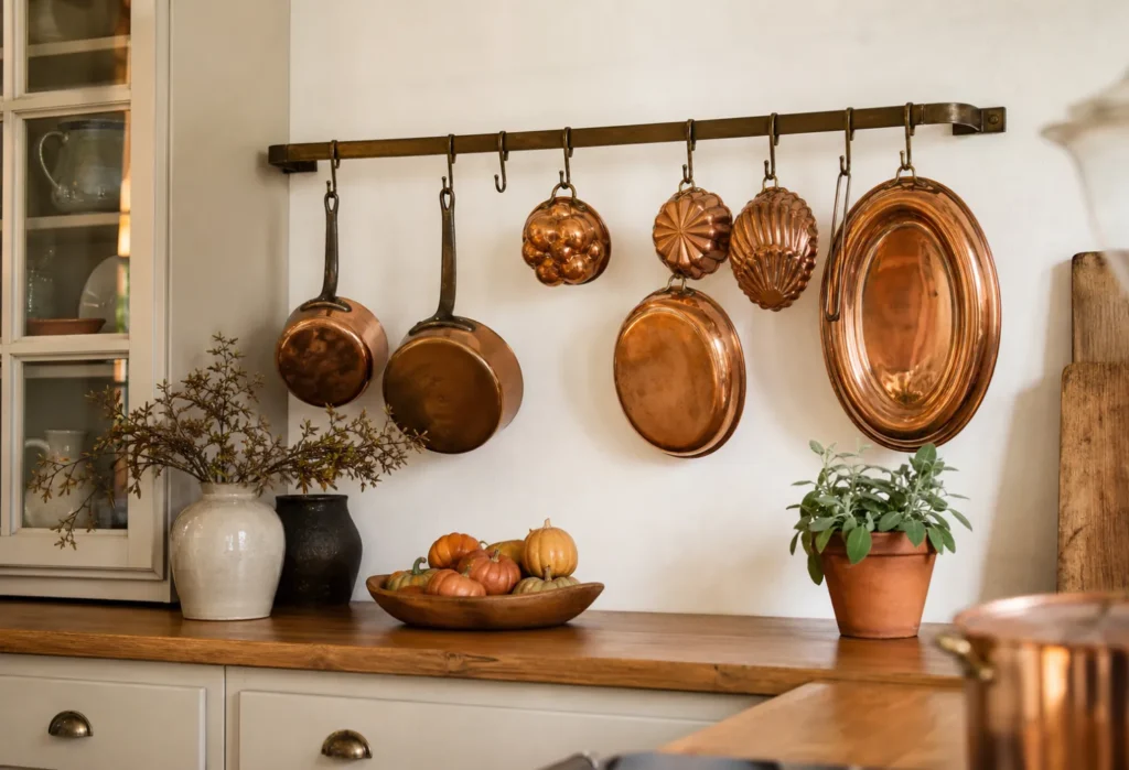 Copper Kitchen Wall Accents