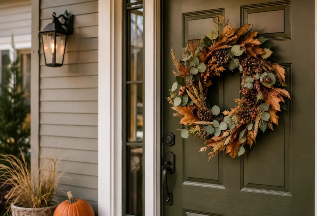 Fall Door Wreath