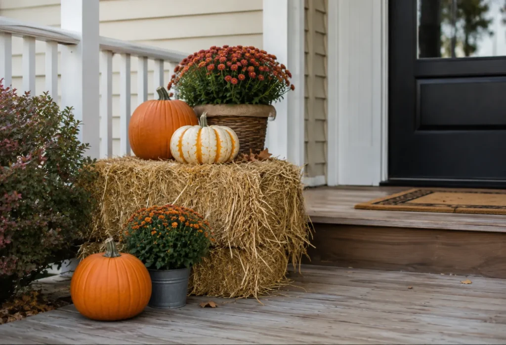 Hay Bale Display