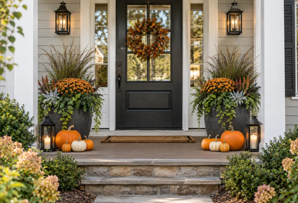 Symmetrical Doorway Display